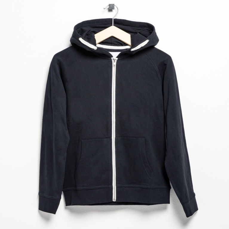 Zip hoodie "Tom star" Black